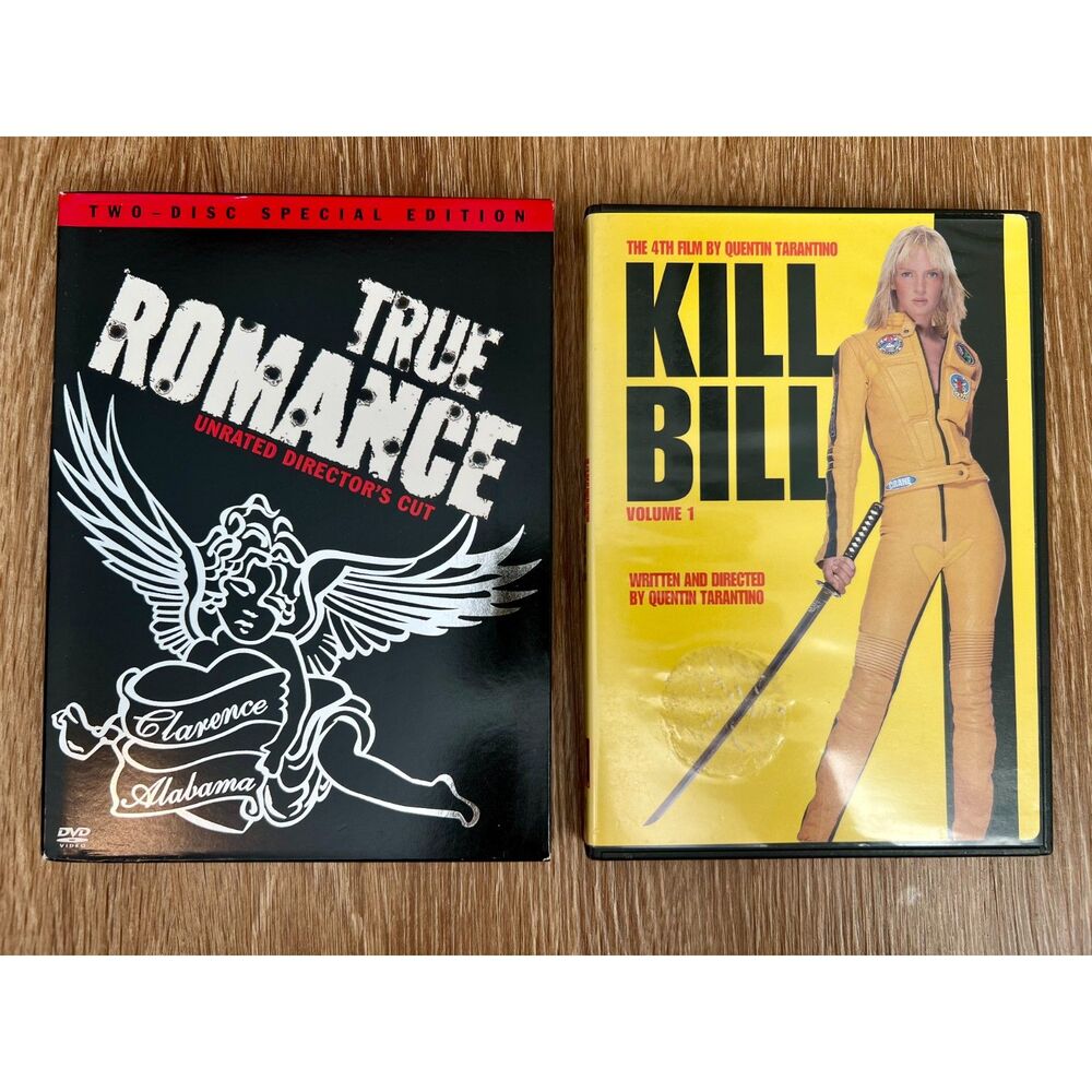 Quentin Tarantino DVD Bundle: True Romance & Kill Bill Vol. 1